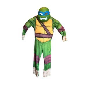 Nickelodeon Teenage Mutant Ninja Turtle Halloween Costume Jumpsuit & Mask‎